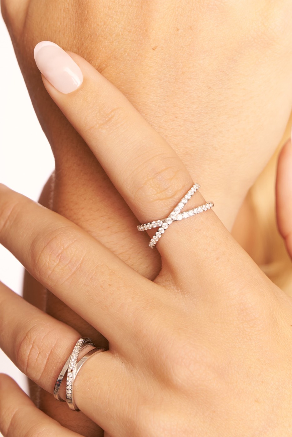 Anillos sobre la mano