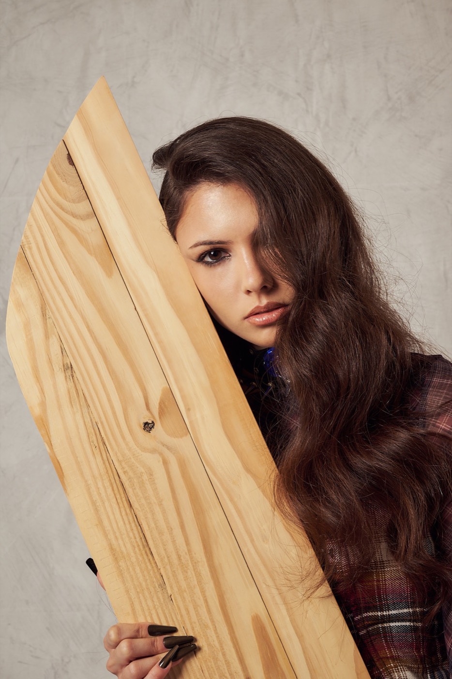 Wife Punk: modelo detrás de un cuchillo de madera